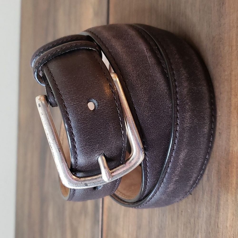 J. Crew Leather Belt Sz 36